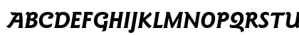 Goudy Sans AT Bold Italic Uppercase Preview