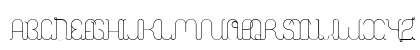 A La Nage Regular Uppercase Preview