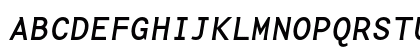 BaseMonoWideReg RomanItalic Preview