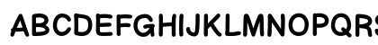 Comic Helvetic Medium Uppercase Preview