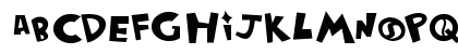 yin yang sans Regular Uppercase Preview
