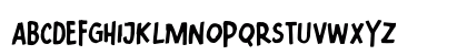 KOSMIK FREE Regular Uppercase Preview