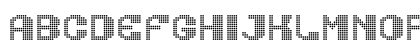 zetentas eYe/FS Regular Uppercase Preview