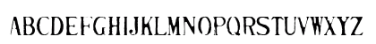 Mutilated Medium Uppercase Preview