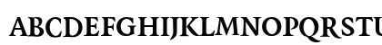 Quadraat Bold Uppercase Preview