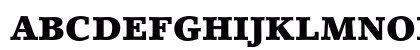 Lino Letter Black OsF Uppercase Preview