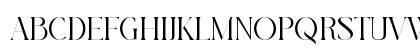 Evelins Regular Uppercase Preview
