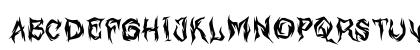 Night Scream Personal Use Regular Uppercase Preview