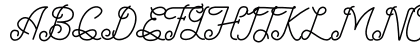 Simplyline Demo Regular Uppercase Preview