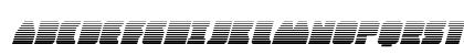 Contour of Duty Gradient Italic Italic Preview