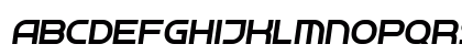 Neighbor Light Italic Uppercase Preview