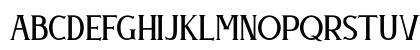DELOVA Regular Uppercase Preview