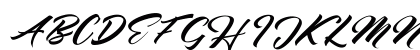 Seinna Grace Demo Version Regular Uppercase Preview