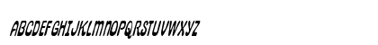 Pepperland Condensed Italic Condensed Italic Uppercase Preview