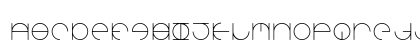 Aroundabout Regular Uppercase Preview