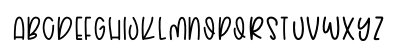 Sweet Creamy Regular Uppercase Preview