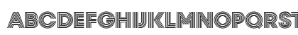 Unigeo128 Trial Extrabold Regular Uppercase Preview