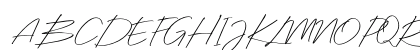 Celine Peach Free Script Regular Uppercase Preview