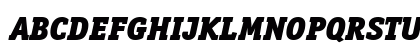 OfficinaSerITC Black Italic Uppercase Preview