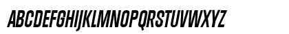 Trump Gothic West Bold Italic Uppercase Preview