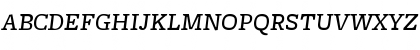 FreightMicro MediumItalic Font