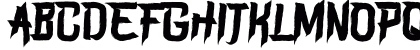 BLAME Regular Uppercase Preview