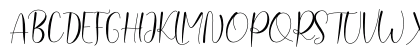 Delara Regular Uppercase Preview