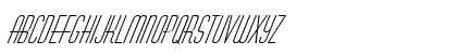 a_HuxleyCaps Italic Uppercase Preview