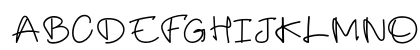 Tyllapia - Demo Regular Uppercase Preview