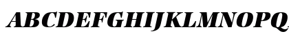 URWAntiquaTUltBol Italic Preview
