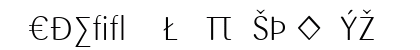 Sari Light Uppercase Preview