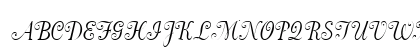 Dorchester Script MT Std Regular Uppercase Preview