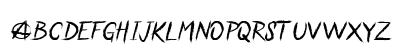 Anarchaos Regular Uppercase Preview