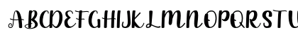 Yume Regular Uppercase Preview