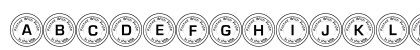101! Fonted in the USA Regular Uppercase Preview
