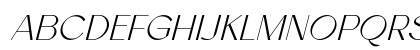 Leronine Italic Uppercase Preview