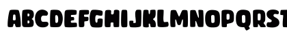 CHIBOLD demo Regular Uppercase Preview