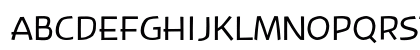 Banksia Regular Uppercase Preview