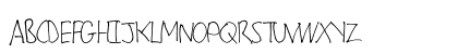 Christopher's Scribble Regular Uppercase Preview