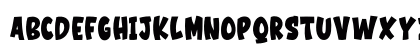 Yummy Regular Uppercase Preview