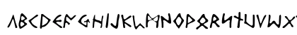 Odinson Light Uppercase Preview