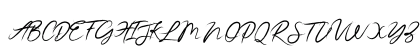 Jester Brush Regular Uppercase Preview