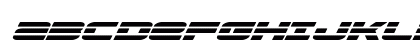 Speed Phreak Laser Italic Italic Preview