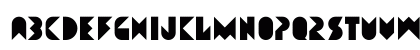 Amneziak Regular Uppercase Preview