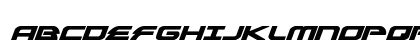Alexis Bold Italic Uppercase Preview