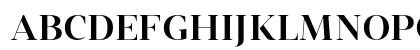 Vendura SemiBoldDemo Uppercase Preview