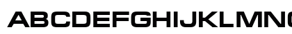 EuropeExt Bold Uppercase Preview