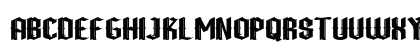 WUSHIN Regular Uppercase Preview