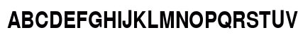Pali Helvetica Cond Regular Uppercase Preview