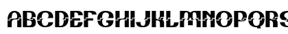 Navuti Regular Uppercase Preview